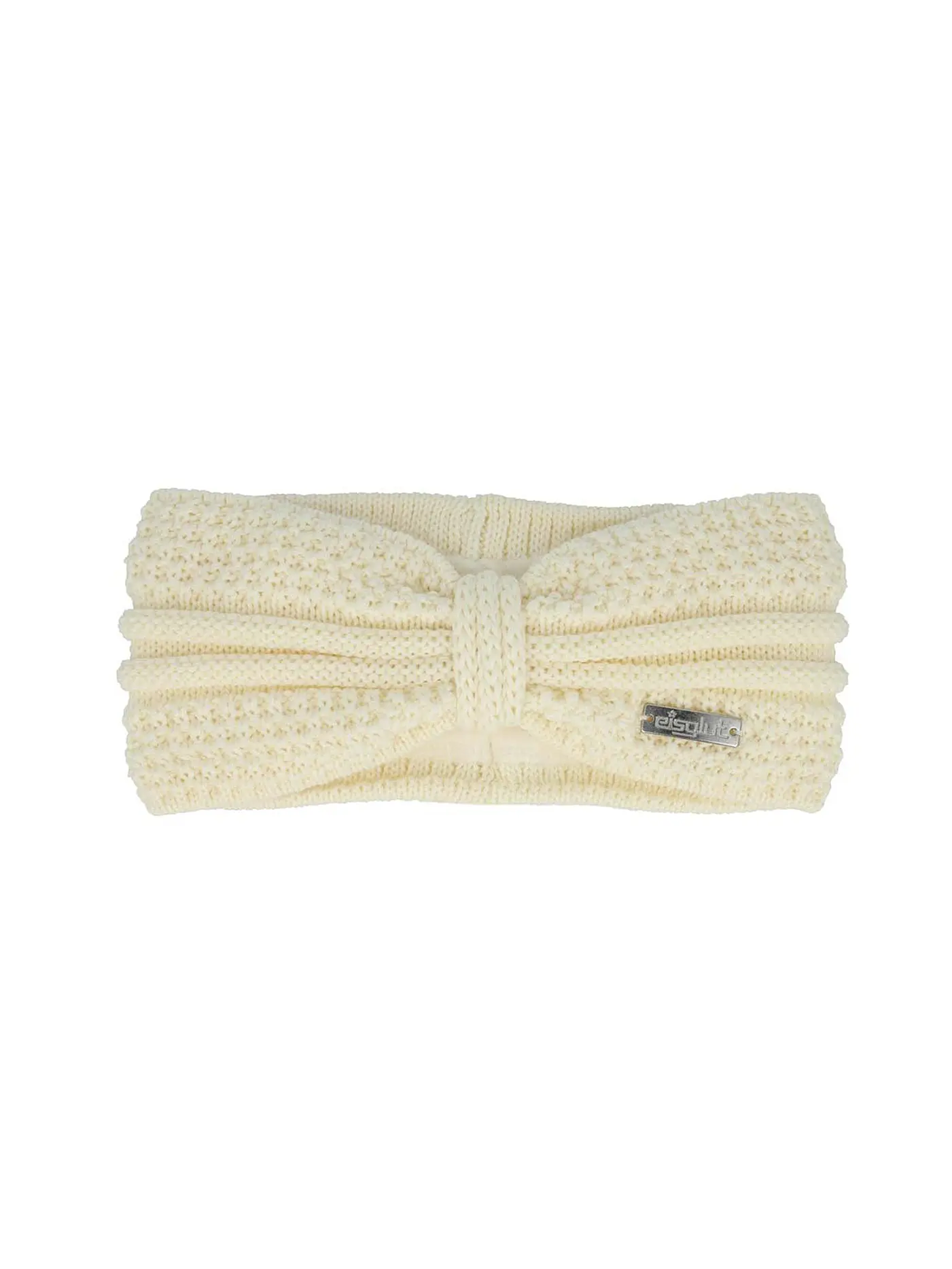 EISGLUT | Damen Stirnband Esmeralda Merino | weiss